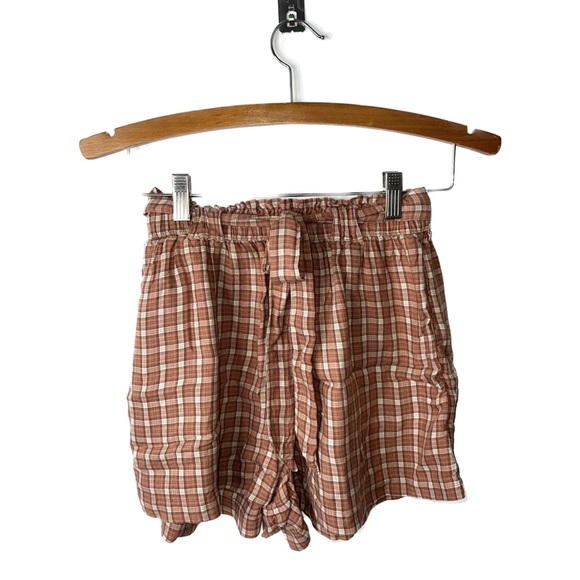 AMERICAN EAGLE PLAID SHORTS D10 - Picture 1 of 4
